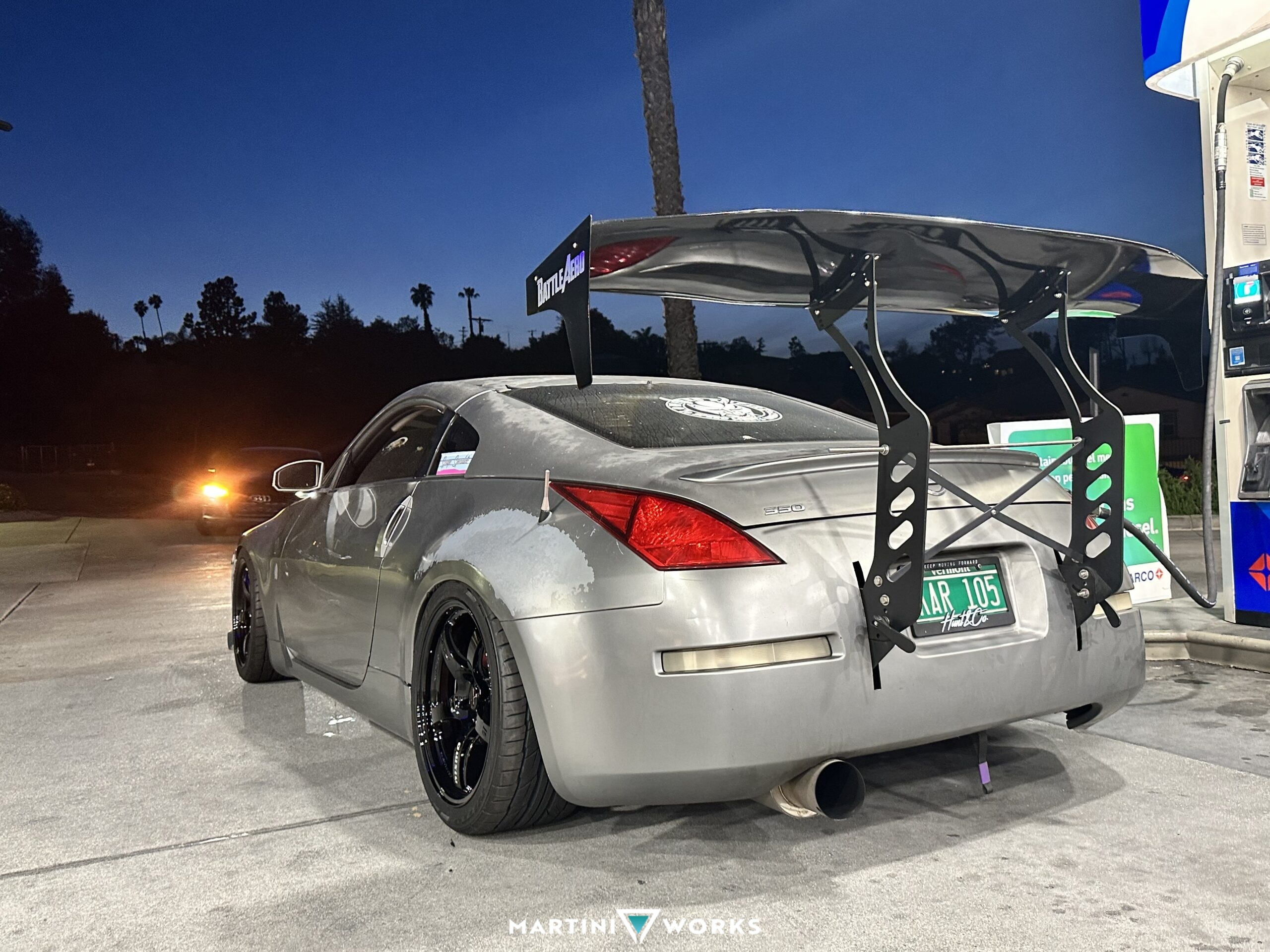 Stance Rims Rays 2003 Nissan 350z | Rays Nismo 57CR Wheels and Stance coilovers | Build ...