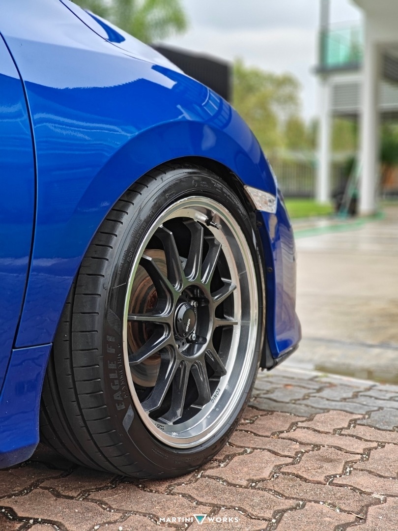 2018 Honda Civic | on Konig Hypergram Wheels | Blitz coilovers | Build ...